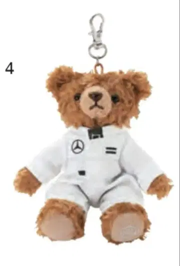 메르세데스 벤츠 컬렉션 마스코트 베어 레이싱 수트 굿즈