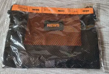 미사용 새상품 NEWS 메쉬 파우치 사코슈