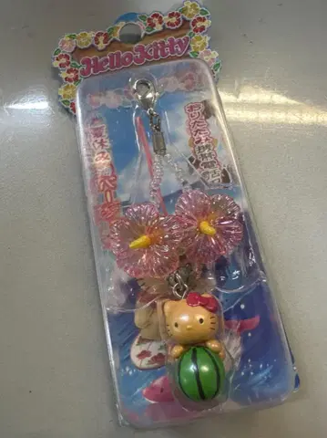 헬로키티 일광화상 하이비스커스 수박 스트랩