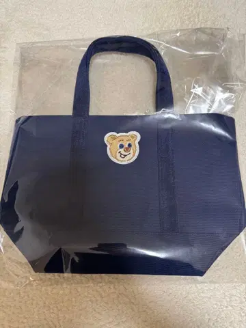 [ 미사용 새상품 ] 페이러 올드 테디 와펜 토트백 네이비 사이즈 소