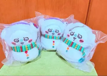 치이카와 (먼작귀) 에니마이 복권 E상 마스코트 모몽가 3개 세트