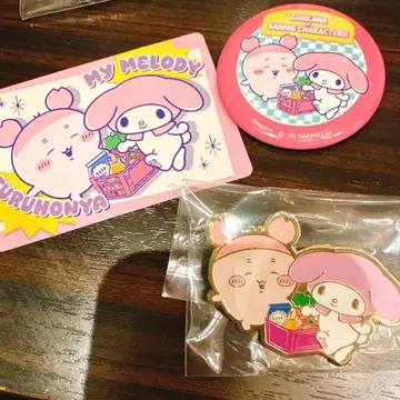 치이카와 산리오 캔뱃지 핀즈 포인트 카드 헌책방