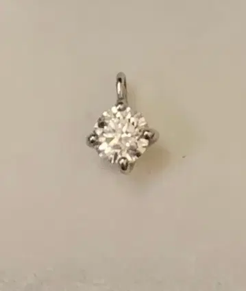 싱글 볼 다이아몬드 펜던트