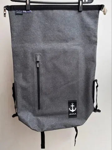 muta MARINE 그레이 롤탑 방수 백팩