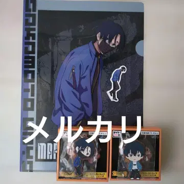 사카모토 데이즈 복권 세바 나츠키 마후유 클리어 파일 스티커 스트랩