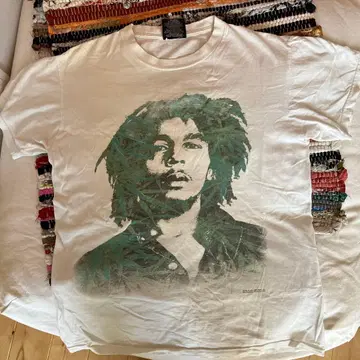 ZION 밥 말리 티셔츠 M 사이즈