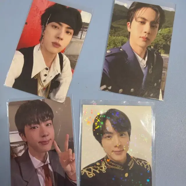 방탄소년단 진 포토카드 4장 세트