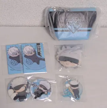 고죠 사토루 봉제 인형 캔 배치 키링 묶음 판매