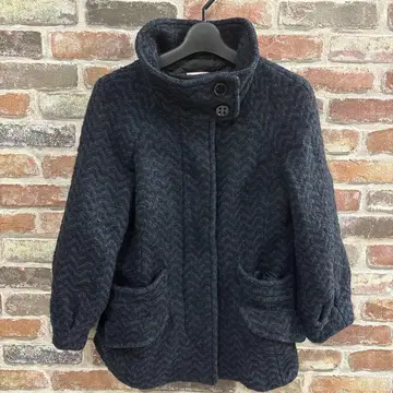 MAX&Co. 다크 그레이 헤링본 자켓 이탈리아제