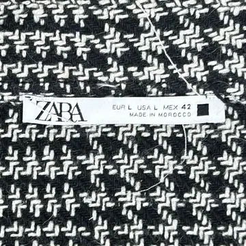 ZARA 체크 무늬 자켓 L 사이즈