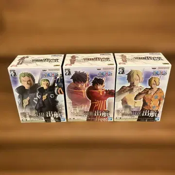 원피스 The 출항 루피 조로 상디 세트