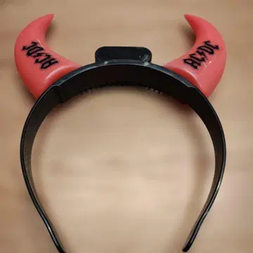 AC/DC 라이브용 머리띠