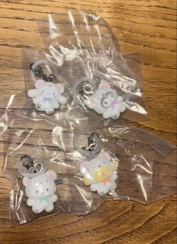 산리오 캐릭터즈 메지루시 액세서리 포근포근 스노우