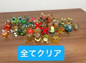 포켓몬스터 피규어 손가락 인형 클리어 묶음 판매 40
