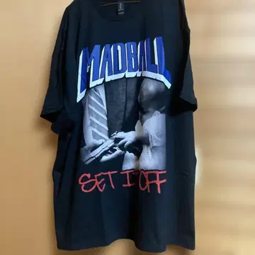 새상품 MADBALL SET IT OFF 30주년 T셔츠 XXL NYHC
