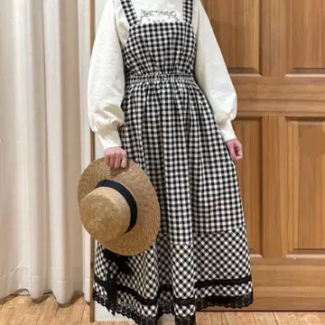 사만사 모스모스 [ 오즈의 마법사 ] 깅엄 원피스