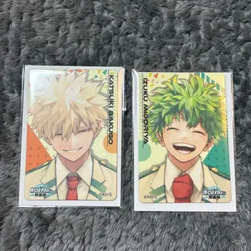 한정판 히로아카 원화전 마그넷 스티커 미도리야 이즈쿠 바쿠고 카츠키 b