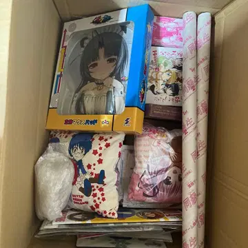 애니메이션 굿즈 세트 피규어 쿠션 포스터