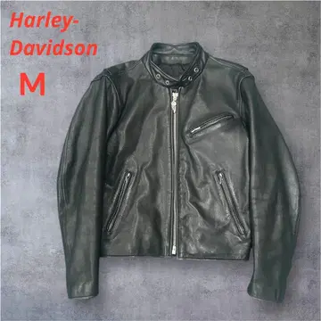 할리데이비슨 싱글 라이더 자켓 M 소가죽