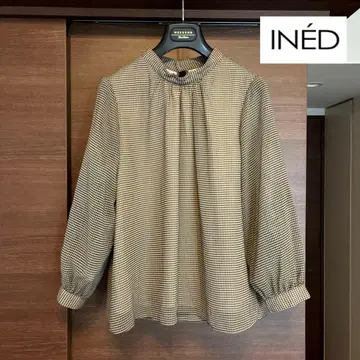 INED 이네드 하운드투스 블라우스 [ 9 ]