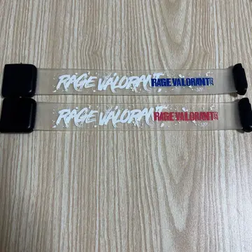RAGE valorant LED wristband 빨간색 파랑