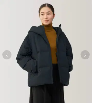 무인양품 여성 발수 다운 자켓