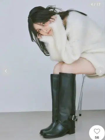 FRAY I.D 프레이 아이디 게이터 롱 부츠