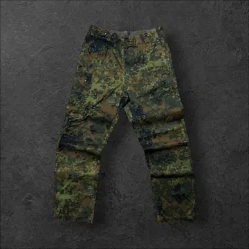 00s 독일군 플렉터 카모 카고 팬츠 퍼티그 BDU 유로 빈티지