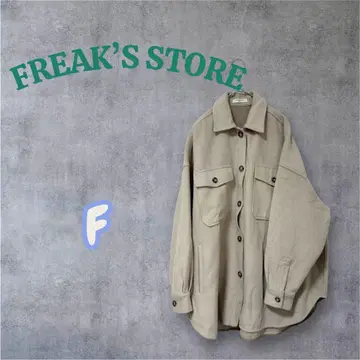 FREAK'S STORE 울 CPO 셔츠 자켓 F