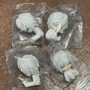 DEATH NOTE 데스노트 잠재우기 부대 니아 가챠 4체 세트