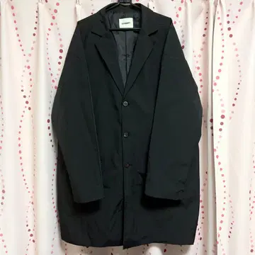 새상품급 오버 사이즈 래글런 코트 블랙 컬러