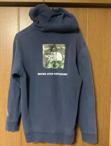 THE NORTH FACE 집업 후드티 네이비