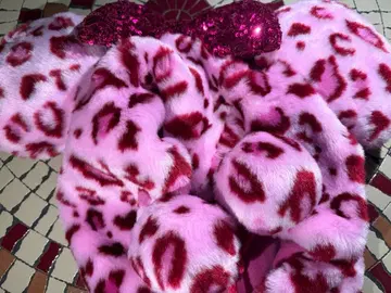 디즈니 레오파드 무늬 팬캡 2025 핑크