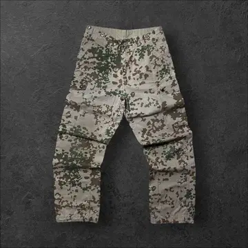 00s 독일군 데저트 카모 카고 팬츠 패티그 BDU 유로 빈티지