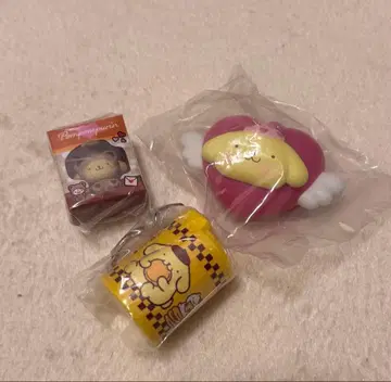 [ 가챠 묶음 판매 ] 폼폼푸딩 3종 세트 폼폼푸딩 가챠