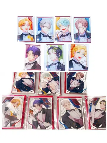 큐피파라 오토후유 아크릴 스탠드 아크릴 카드 컴플리트 세트