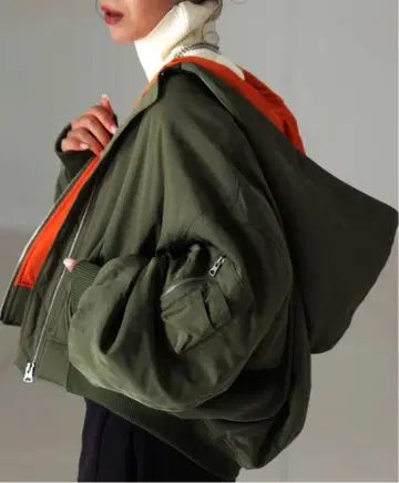 안티카 MA-1 자켓 후드 부착