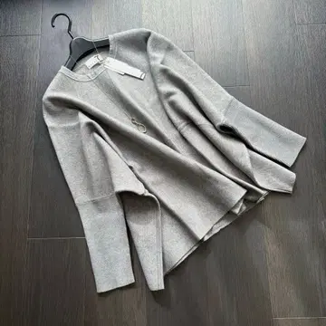 새상품 스콧 클럽 리브 소매 루즈핏 예쁜 돌먼 니트 야마다야 그레이