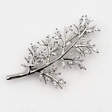 [ 미사용 새상품 ] 리프 모티브 브로치