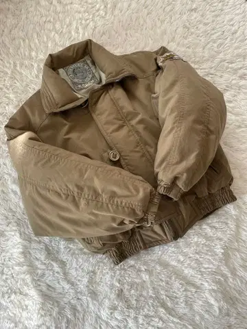 PHENIX. 빈티지 다운 자켓 베이지 M