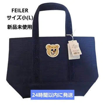 미사용 새상품 페이 올드 테디 와펜 토트백 네이비 사이즈 소