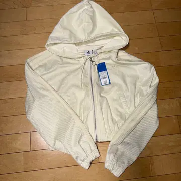 adidas 집업 자켓 US S 크림