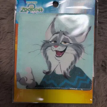 주토피아2 파우버트 패브릭 소재 코스터