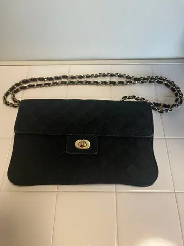 퀼팅 체인 숄더백