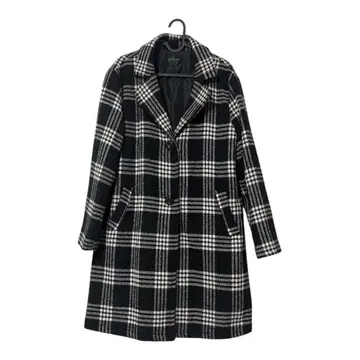 SPIRALGIRL 체크 무늬 롱 코트 LL 사이즈