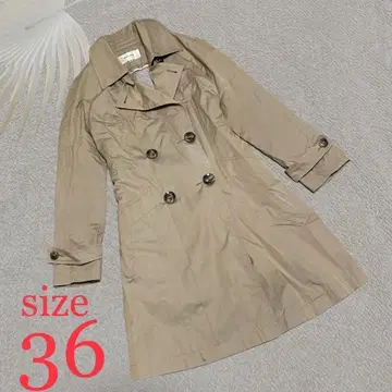 [ 보르지 ] 트렌치코트 포멀 캐주얼 심플 페미닌 경량