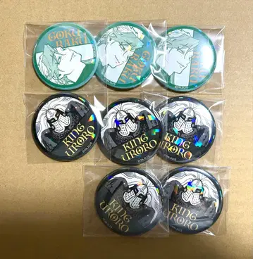 [ 낱개 판매 가능 ] 마남의 이치 홀로그램 캔뱃지 고쿠라쿠 우로로