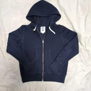 러셀 지퍼 후드티 프로코튼 리버스 위브 타입 네이비