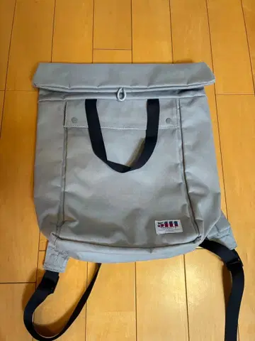 그레이 롤탑 백팩