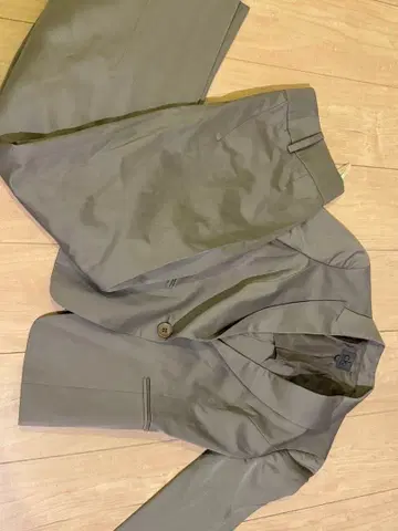 캘빈 클라인 그레이 수트 셋업 사이즈 2